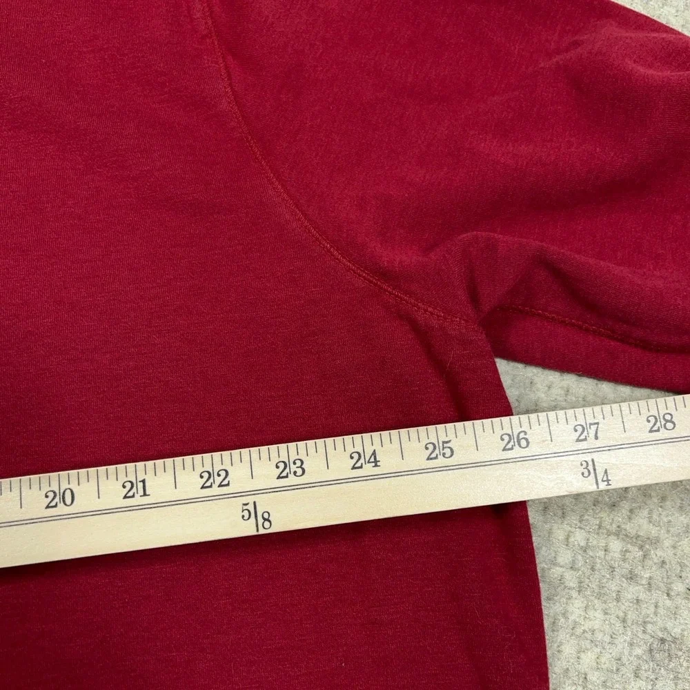 Polo Ralph Lauren Sweater‎ Men XXL 2XL Red Gray Pullover Quarter Zip Performance